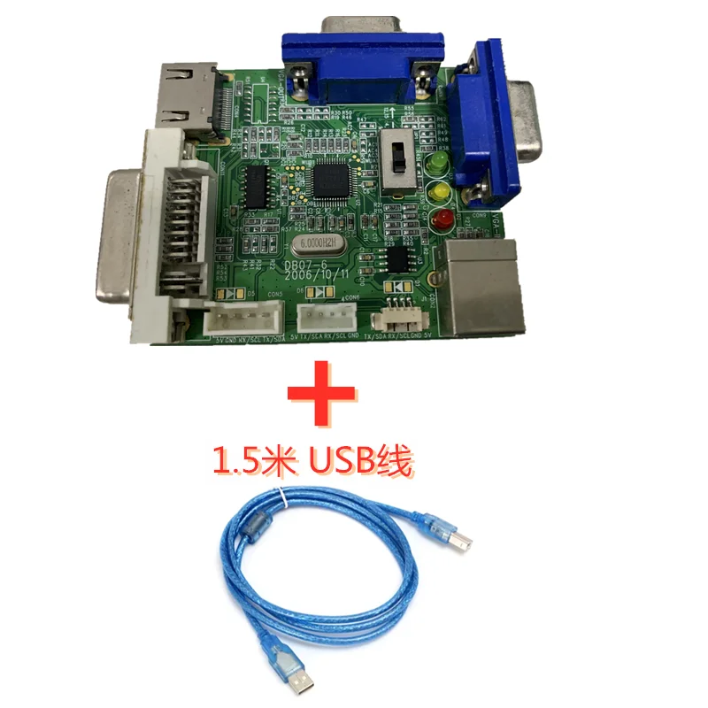 Original Mstar Burner programmer Debug USB Upgrade and debug the driver board ISP Tool RTD optional 1.5m cable | Дом и сад