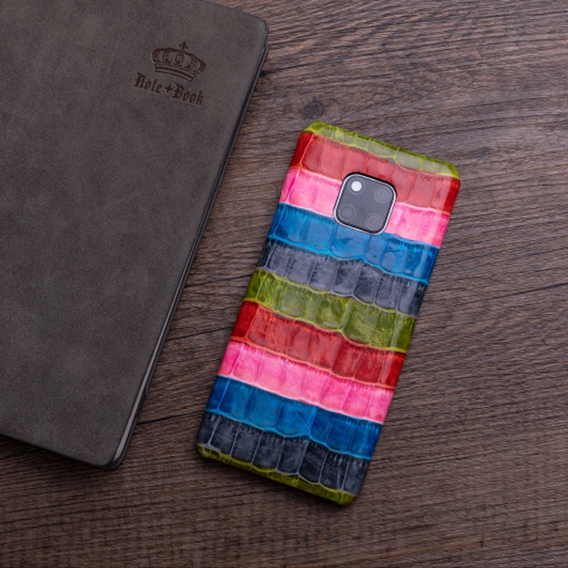Coloured Drawing Bamboo Grain Phone Cases For Huawei Mate 10 20Pro 9 10 Lite Pro P10 P20 P30 Lite Case Cover For Honor 8X 9 10