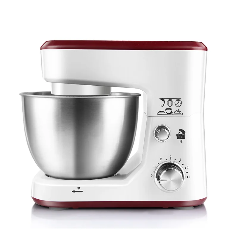 

Electric Food Stand Mixer Whisk Cream Egg Blender 4L Kitchen Milkshake/Cake Bread Kneading Chef Cooking Machine Dough Maker
