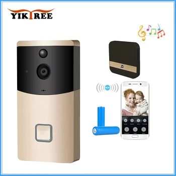 

Onetree HD 720P WiFi Video Doorbell 1.0MP Doorbell Camera Night Vision Two-Way Audio Battery Operation Waterproof Night View yes