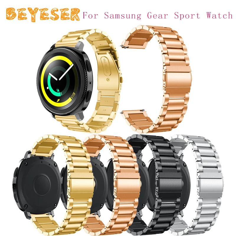 Металлический браслет для samsung gear спортивные Смарт-часы аксессуары ремешок Замена для samsung Galaxy 42 мм часы браслет
