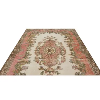 

Handmade Natural Vintage Turkish Area Rug 209x327 Cm-6'10''X10'9''
