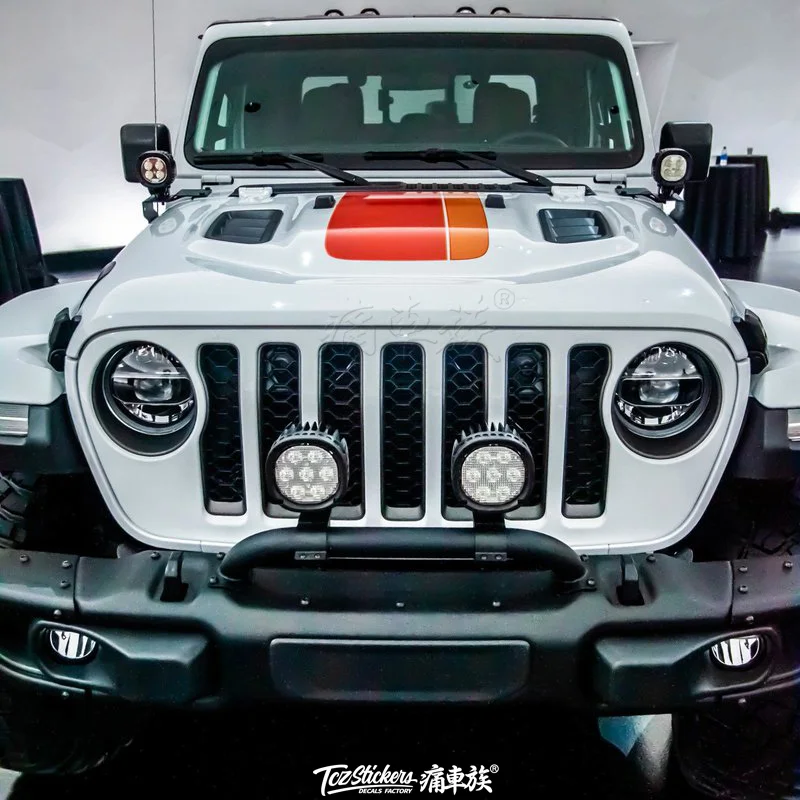 Для JEEP Wrangler звукосниматель Гладиатор автомобиля стикер кузова наружное украшение Wrangler Гладиатор модифицированные поставки стикер