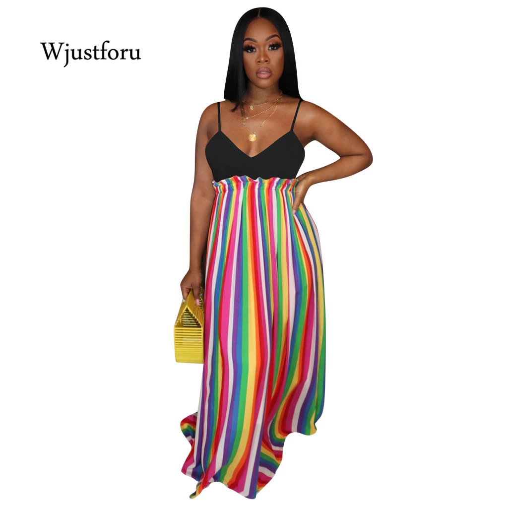 rainbow leopard print dress