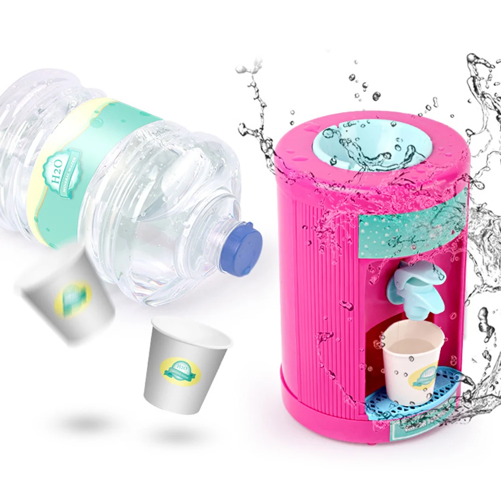 Детская мини-игрушка-диспенсер для воды, кухонный игровой домик, игрушки, электрическая маленькая бытовая техника для детей, мальчиков и девочек