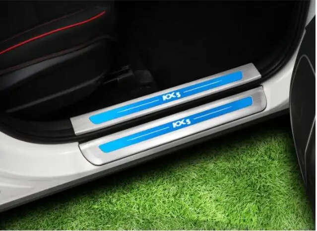 Добро пожаловать педаль подходит для Kia KX5 арматура, для KX5 нержавеющая сталь Добро пожаловать педаль специальные декоративные аксессуары