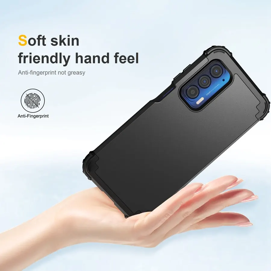 Fit Motorola edge 5G UW Heavy Duty Sturdy Armor Defender Impact Shockproof Protective Case For Motorola Moto edge Cover phone case leather phone case phone protector cover