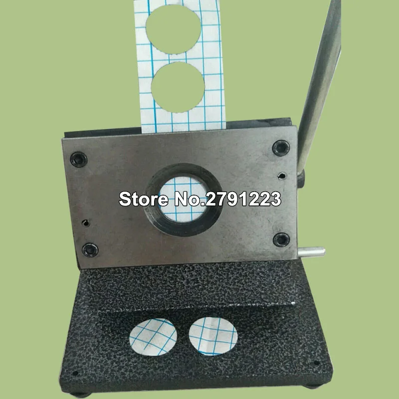 Desktop Manual 20mm 25mm 30mm 45mm 54mm Paper Graphic Punch Die Cutter DIY Button Maker Round Badge Cutter Card Cutting Machine