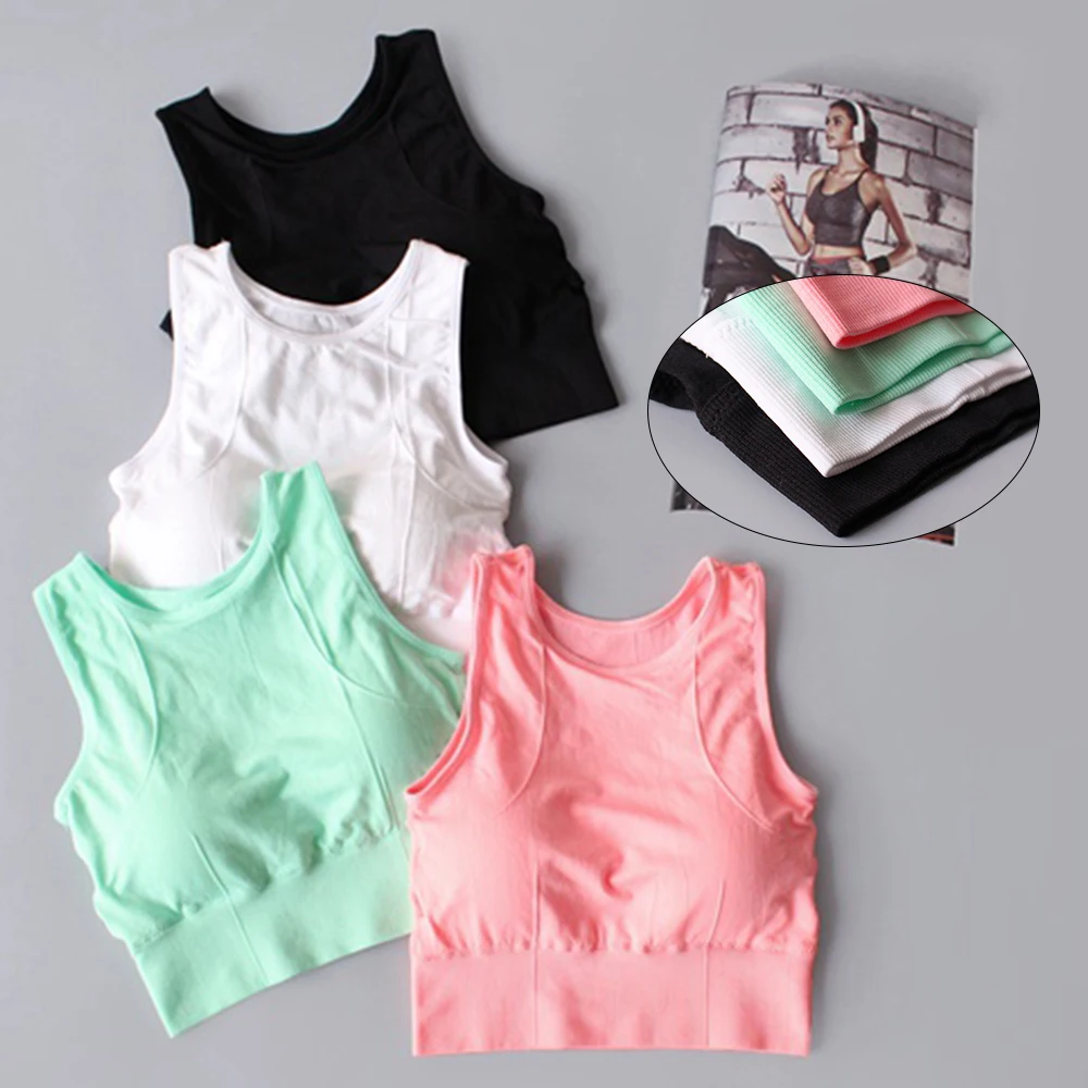 Women Bra Sexy Lingerie Women Underwear Solid Color Bras For Women Underwire Bra Push Up Breathable Sports Bra Vest
