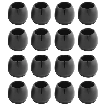 

16Pcs Silicone Table Chair Leg Mat Non-slip Table Chair Leg Caps Foot Protection Bottom Cover Pads Wood Floor Protectors