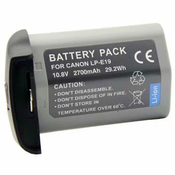 

Lithium Battery For Canon-1Dx 1Dx Mark2 Mark3 Mark4 1Ds Slr Camera Lp-E19 Lithium Battery Pack Camera Rechargeable Battery