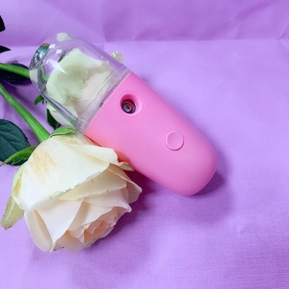 

Nano Hydrating Facial Spray Portable Handheld Humidifier Facial Moisturizing Steaming Face Beauty Equipment