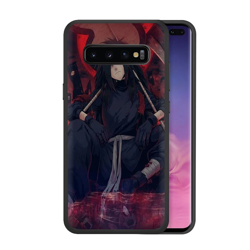 B1 EWAU madara Uchiha Naruto силиконовый чехол для телефона для samsung S6 S7 край S8 S9 S10 Note 8, 9, 10, плюс S10e M10 M20 M30 M40 - Цвет: B1
