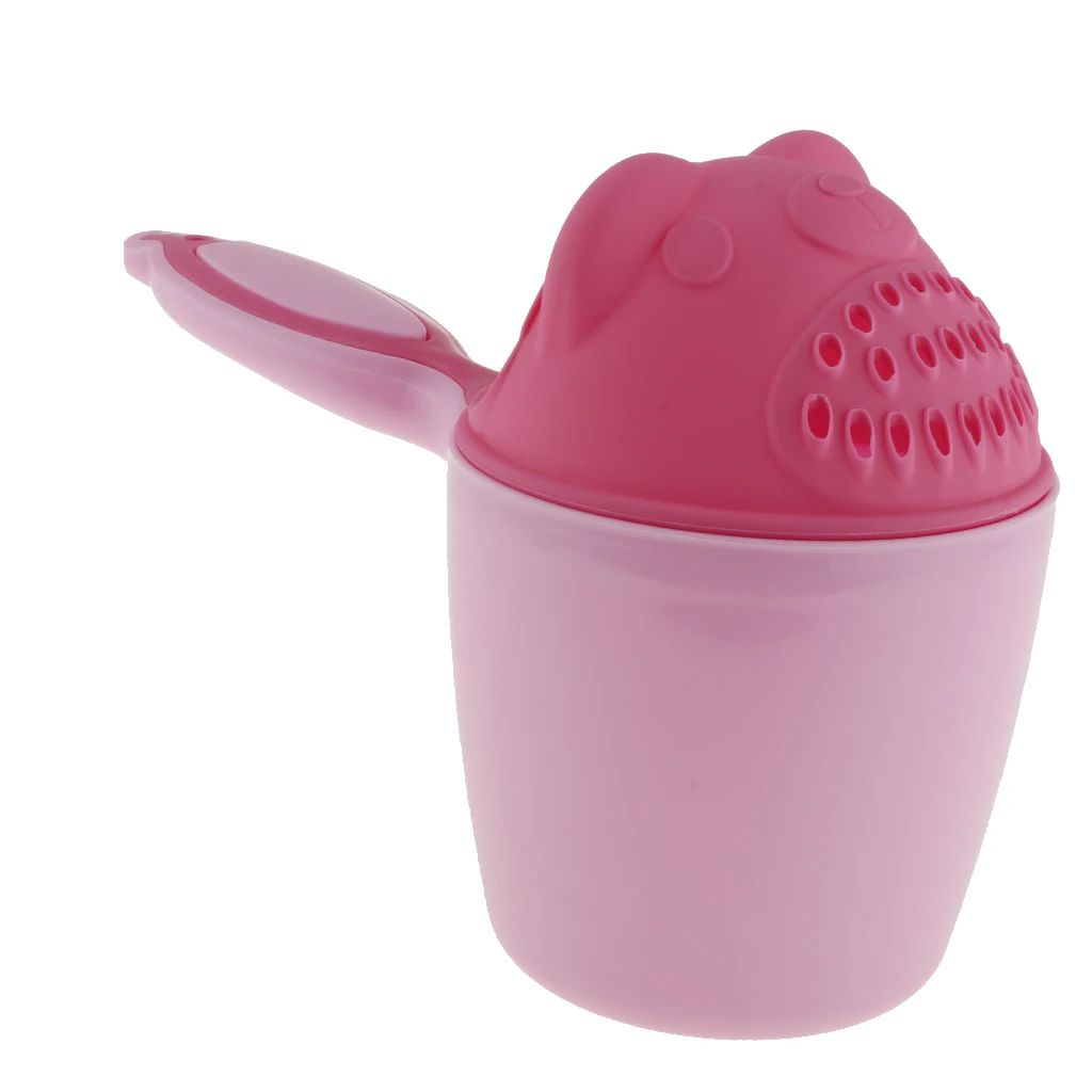 Kids Bath Rinse Shampoo Water Bottle Easy Wash Baby Bathing Cup