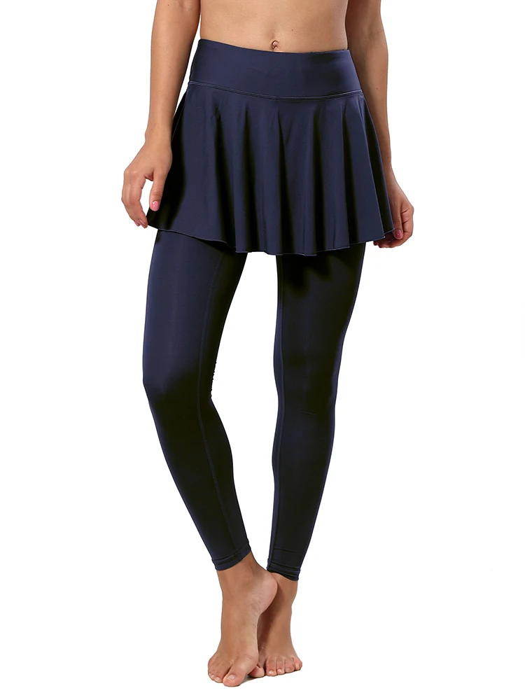 Women Tennis Skirt Leggings Athletic 