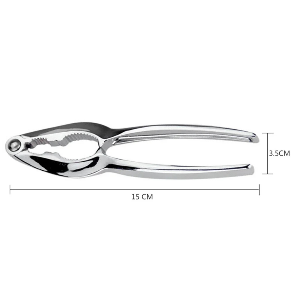 Nut Cracker Kitchen Tool Crab Opener Multi-function Hard Shell Fruit Walnut Plier Stainless Steel Accessories Remover