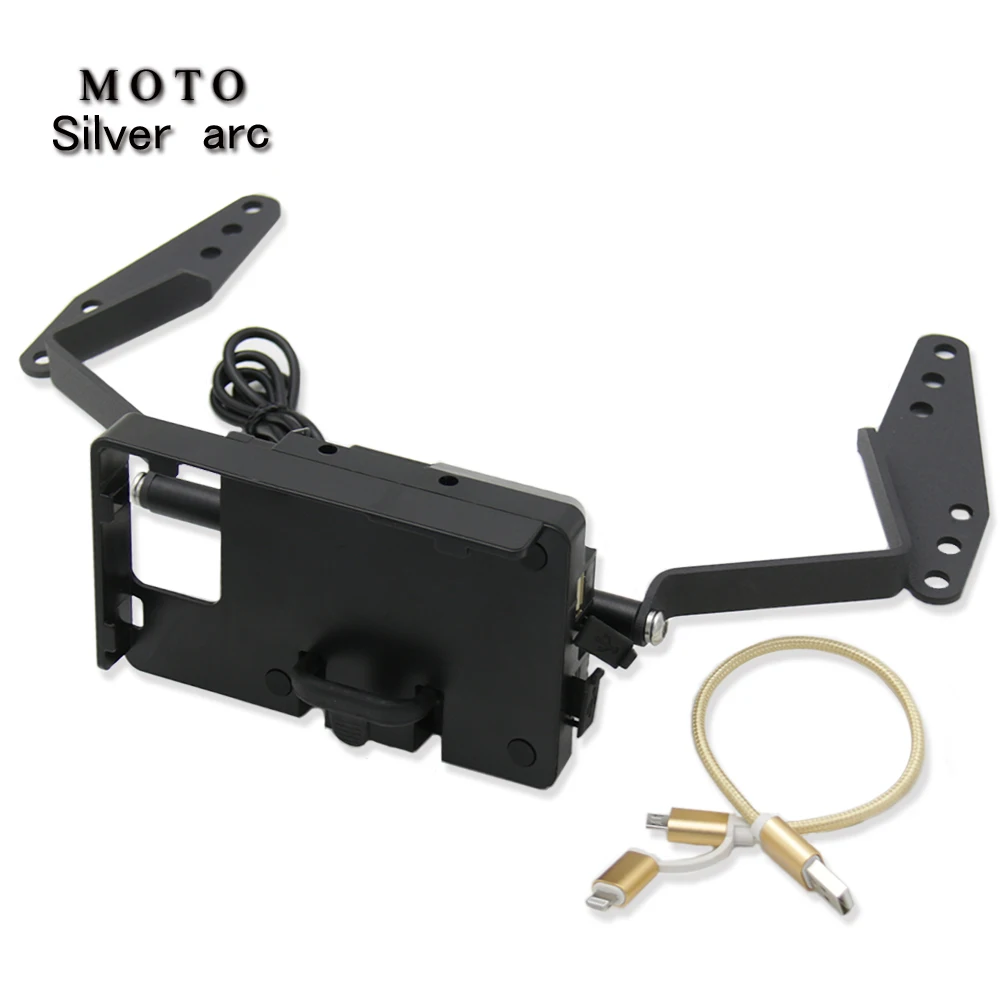 Gps навигация поддержка модифицированный для мотоцикла для Suzuki Vstrom DL650 DL650XT аксессуары для мотоциклов черный