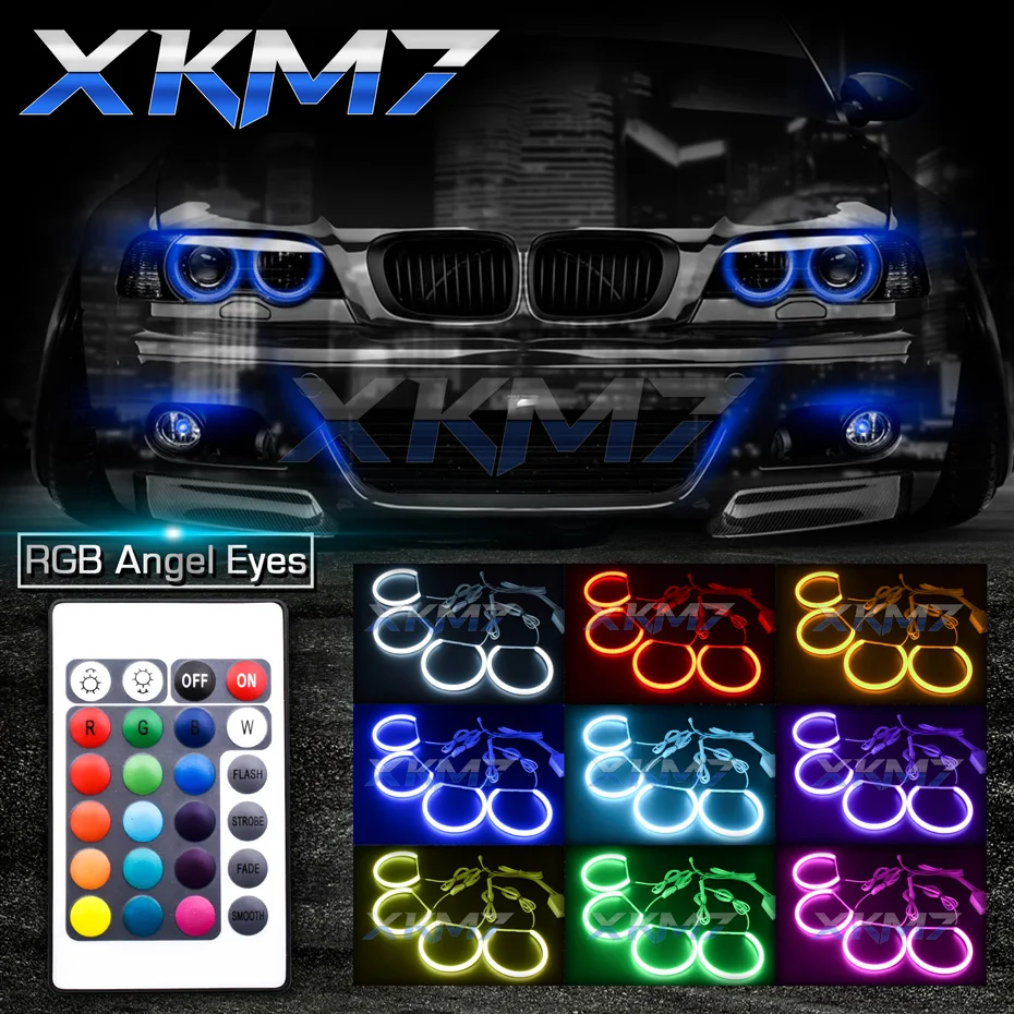 Switchback LED Angel Eye For BMW E46 Coupe Convertible 325ci 330ci LCI Headlight - View #10