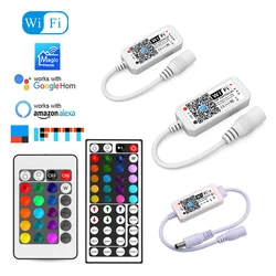 Magic Home DC5V-24V RGBW RGBWW RGB LED WIFI Controller Dimmer Music controller For 5050 2835 LED Strip
