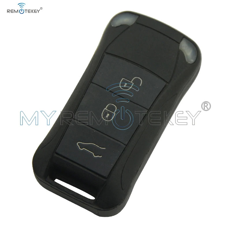 Дистанционный ключ Remtekey 3 кнопки для Porsche key 434MHZ для Cayenne Автомобильный ключ 2003-2012 Флип дистанционный Автомобильный ключ