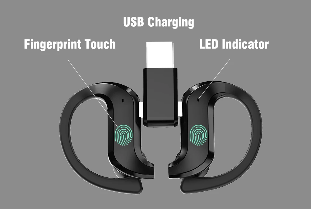 FBYEG новые TWS Bluetooth наушники Bluetooth V5.0 сенсорная гарнитура Hands-free стерео беспроводные наушники-вкладыши