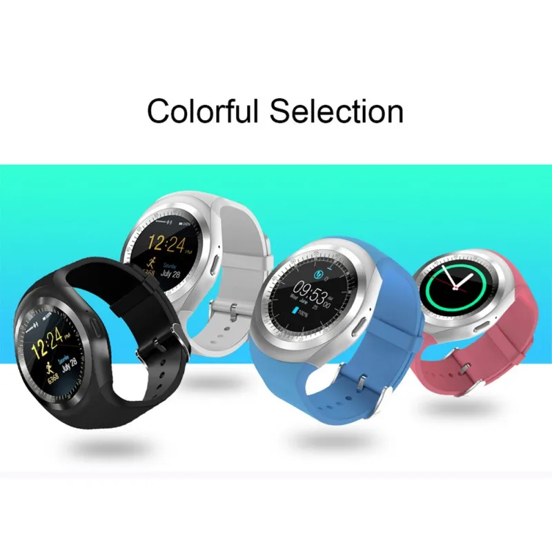 

Heart Rate Sleeping Monitor Call Reminder Bluetooth Wristband 1.54 Inch Around Screen Smartwatch SIM Smart Watch