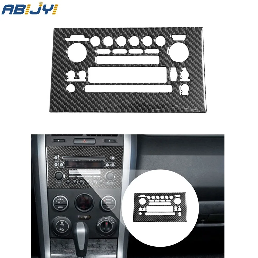 

Manual Gear Car Accessories Interior Decoration Carbon Fiber Stickers For Suzuki Grand Vitara 2006-2009 Radio Surround Type A