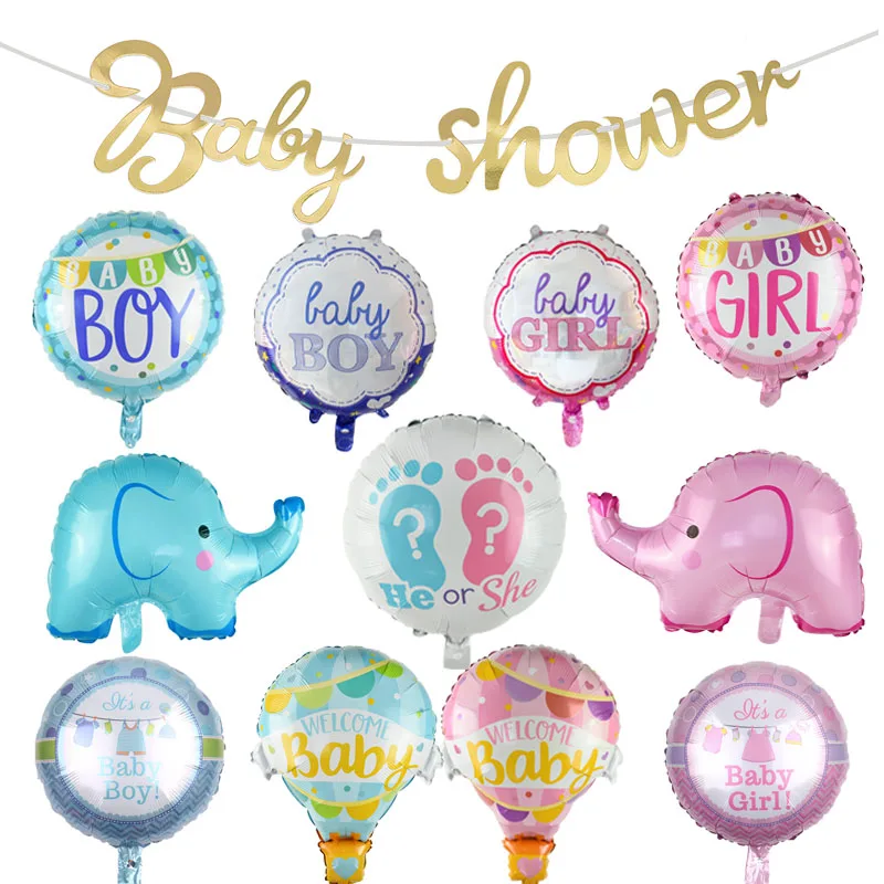 

Cartoon Elephant Balloons Blue/pink Foil Balloon DIY Kids Birthday Baby Shower Party Decor Globos Gender Reveal Favor Supplies