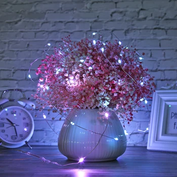 

10m 100 LED Light String RGB Timing Remote Control Party Copper Wire Lamp Home Bedroom Decor Lamp Wine Bottle Lights