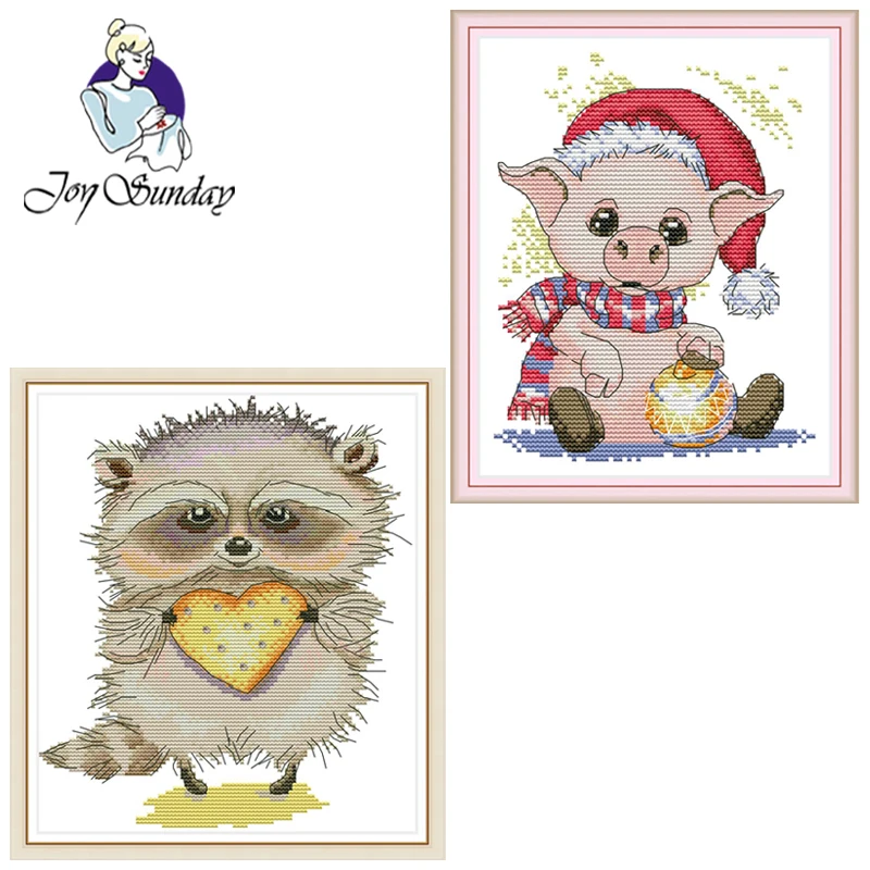 

Joy Sunday,cross stitch embroidery,Animal pattern cross stitch kit,cross stitch pattern,cross stitch needlework,cross stitch kit