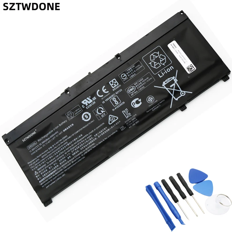 SZTWDone SR03XL аккумуляторная батареядля ноутбука HP двумя способами Женские 15 CX DC TPN Q211