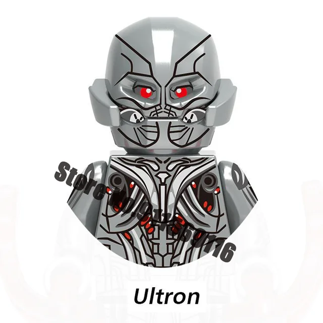 Superhero Iron Man Mark Building Blocks Bricks Tony Stark War Machine Ultron Action Figures Kids Toys Christmas Gifts H-X1340