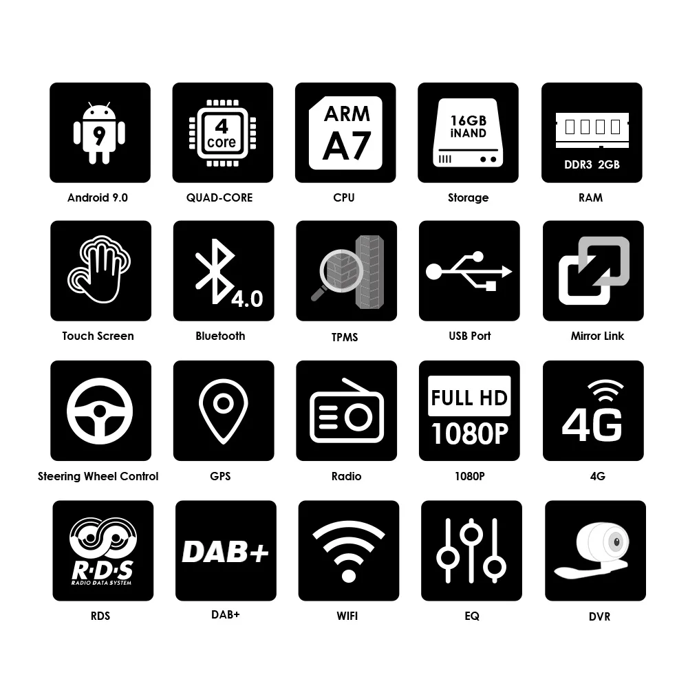 Flash Deal Android 9.0 2GRAM Fit Ford F150 F250/350/Edge/Fusion/Mustang In Dash DVD Player GPS Navigation Stereo Radio BT Steering Wheel 4G 2 Flash Deal Android 9.0 2GRAM Fit Ford F150 F250/350/Edge/Fusion/Mustang In Dash DVD Player GPS Navigation Stereo Radio BT Steering Wheel 4G 2