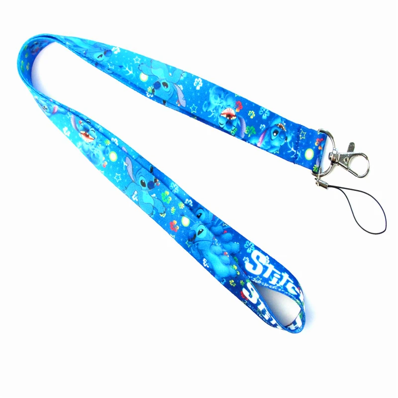 The New Anime Cute Cartoon Neck Strap Lanyard for keys ID Card Gym Mobile Phone Straps USB badge holder DIY Hang Rope - Цвет: I