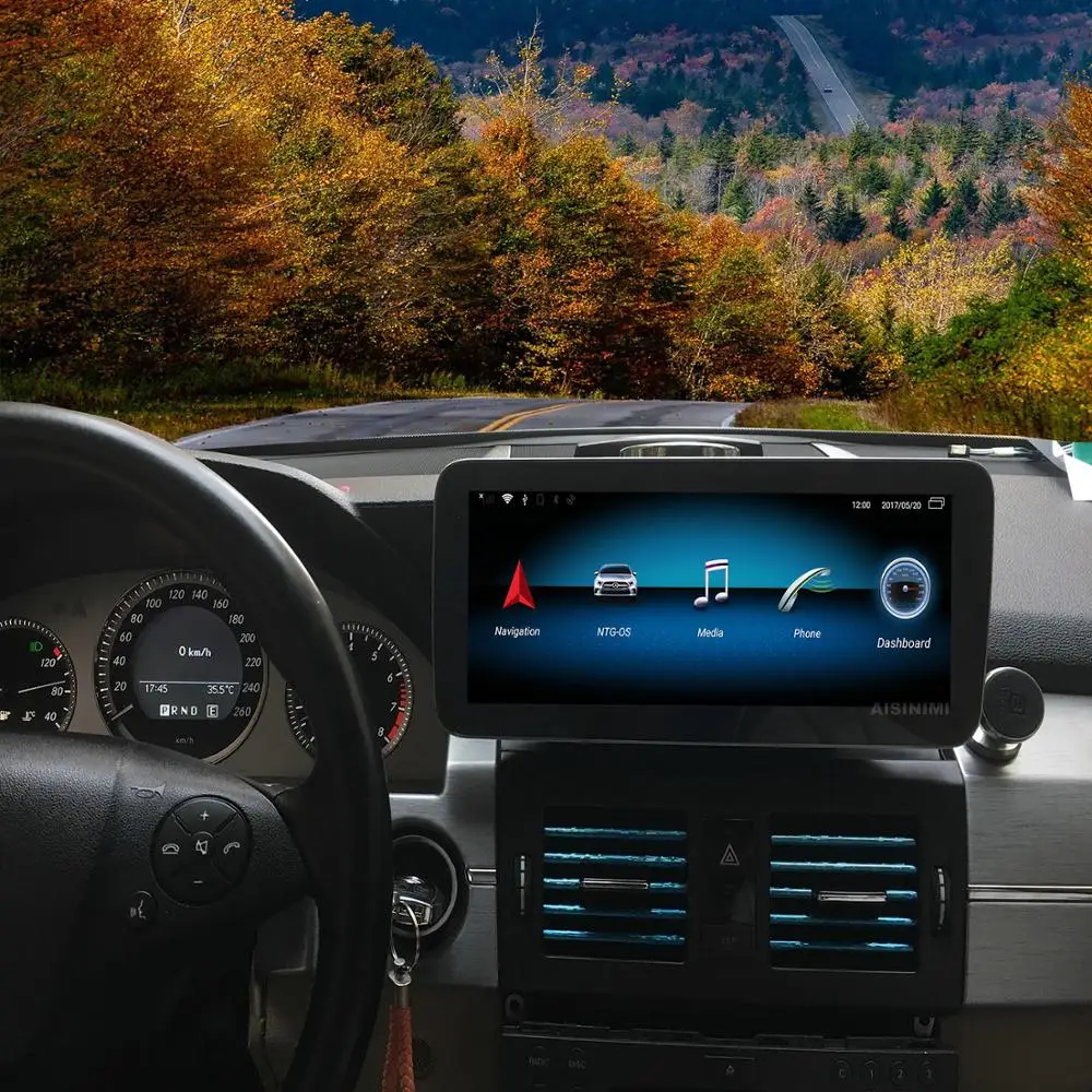 Автомобильный Dvd плеер Navi Android 9 0 для Benz GLK Class X204 2008 ~ 2015 автомобильный монитор