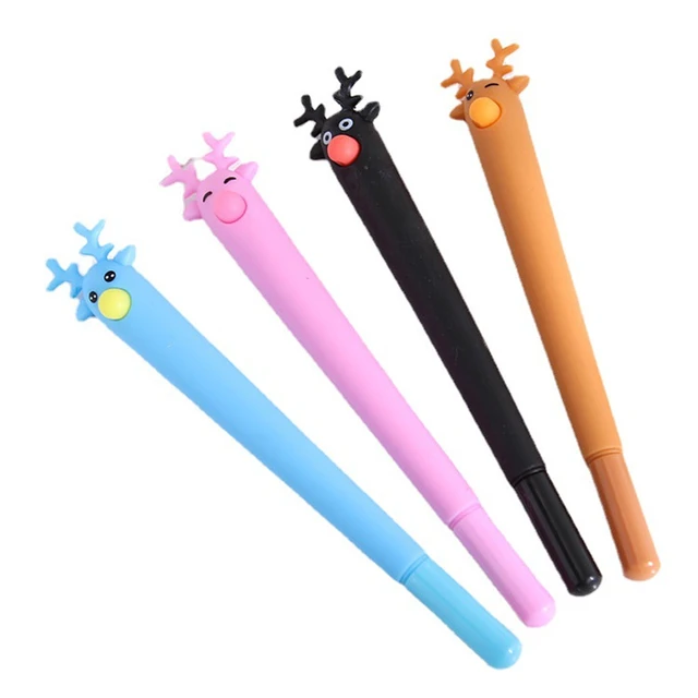 Cute Disney Stitch Pens Kawaii 0.5mm Black Press Gel Pen Cartoon Lilo &  Stitch Signature Stationery Student Toy Gifts - AliExpress