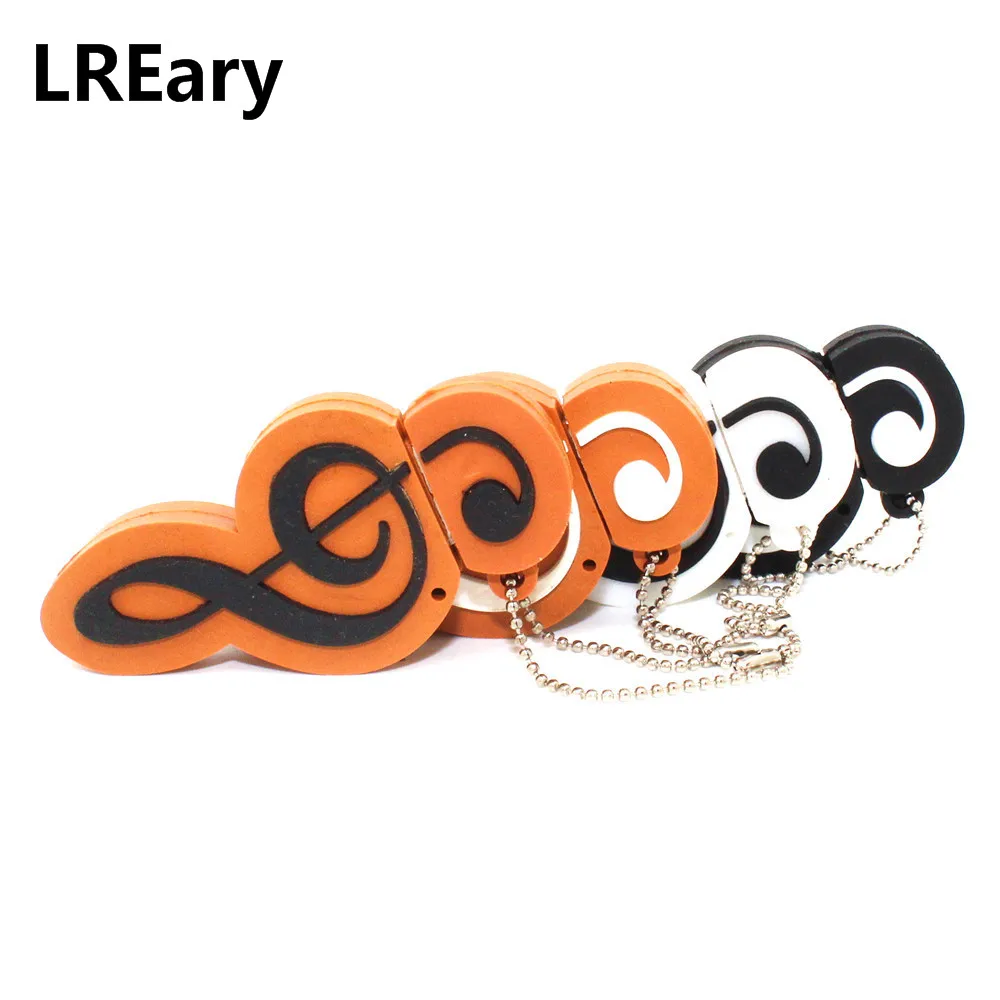 4 Styles Cartoon Music Note Usb Flash Drive 64gb U Disk 128gb Memoria