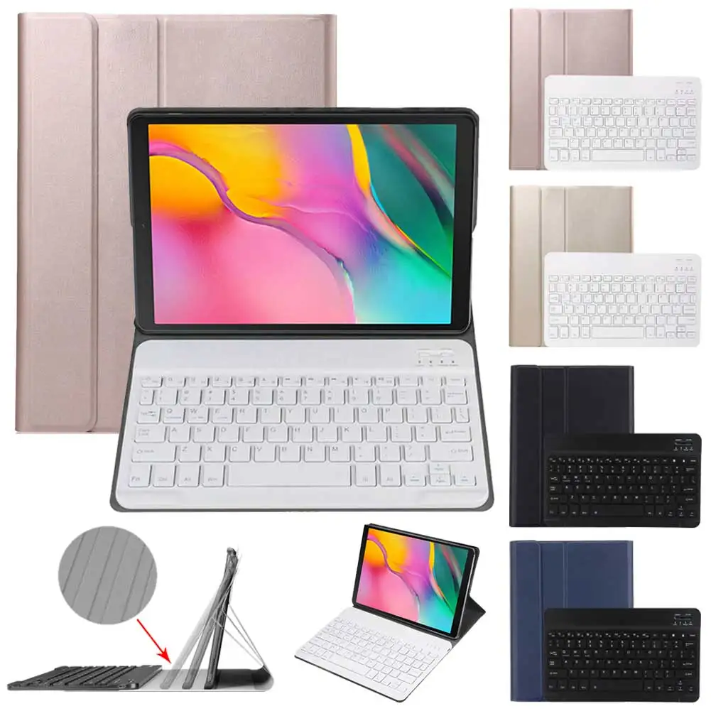 

Wireless Bluetooth Keyboard Cover For iPad 10.2 inch 2019 Case Shockproof Magnetic Cover For iPad 7th Generation Keyboard Case