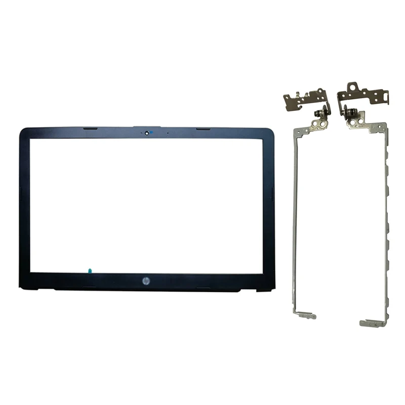 bezel and Hinges Ноутбук lcd задняя крышка/lcd передняя рамка/петли крышки для hp 15-BS 15T-BS 15-BW 15Q-BU 924899-001 AP204000101SVT 7J1790 - Цвет: bezel and Hinges