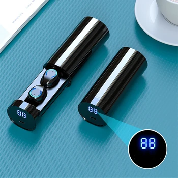 

Bluetooth Earphones Gamer Headset 5.0 Wireless 2 Earbuds For Internet Bar AAC Line Type 20 - 20000hz Dynamic Long Standby Time