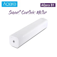 AQara B1 беспроводной умный моторизованный электродвигатель для занавесок 12 см/с WiFi/Голосовое управление/приложение Умный домашний комплект с одним ключом 3030 мАч