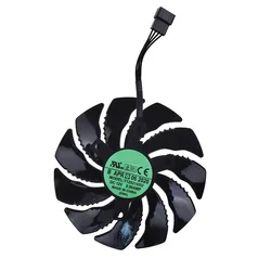 Pour Gigabyte P106 GTX1060 1050ti 1070 RX570 580 Carte vidéo ventilateur 4pin 85mm 
