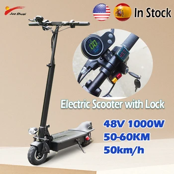 Billige UNS/EU LAGER 19kg Kick Roller Elektrische 1000w Roller Mit Elektrische Lock-Taste E Skateboard Elektrische Roller Für Erwachsene M 365 Pro