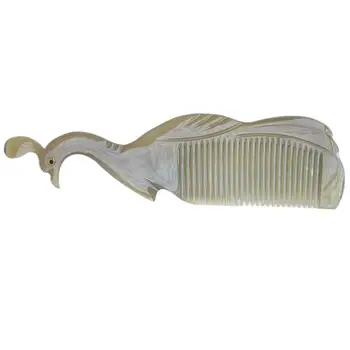 

1pc Hair Comb Anti-static Durable Comfortable Portable Natural Hair Comb Horn Comb Massage Comb for Ladies Girls Women