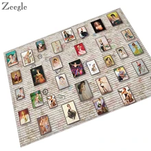 Zeegle ковры и коврики для дома, гостиной, моющийся коврик для ванной и душа, противоскользящий абсорбирующий диван, коврик для ног, прикроватный коврик