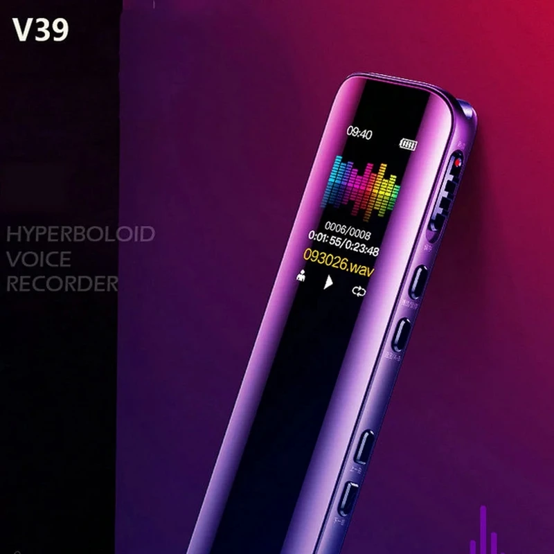 Voice Activated Portable Recorder HD MP3 Player