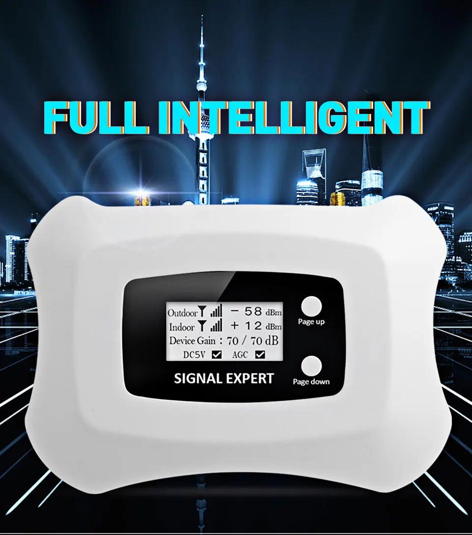 4G LTE 1800 Band 3 Cellphone Signal Repeater 70dB