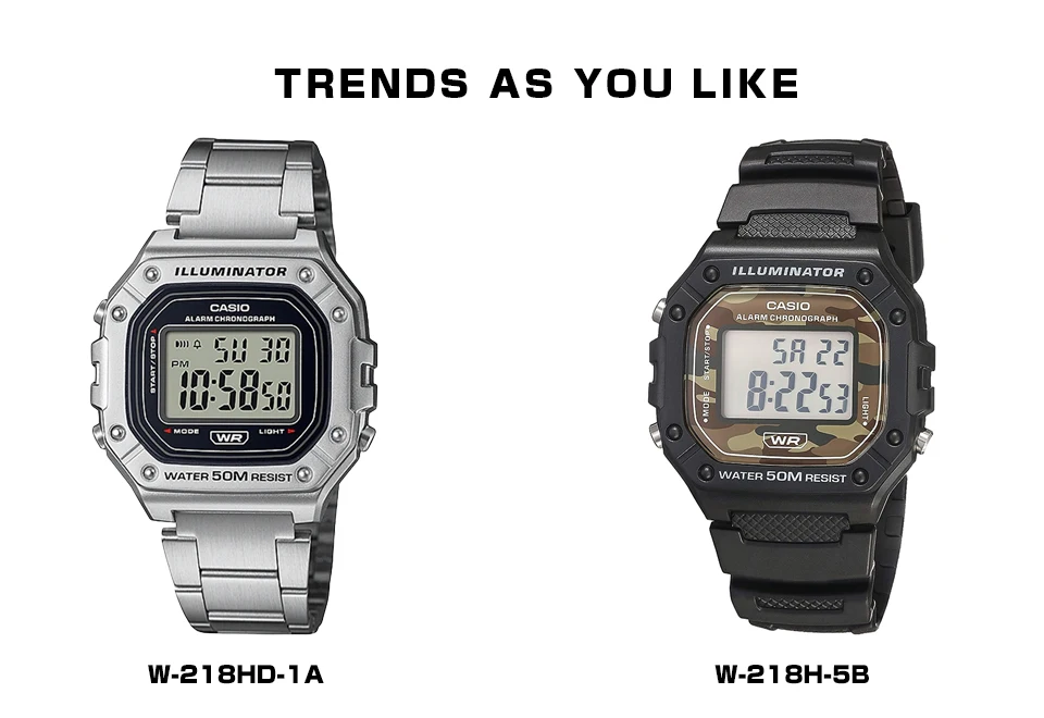Casio watch wrist watch men top brand luxury set quartz watch men watch Sport Watch relogio masculino часы мужские W-218HD-1A