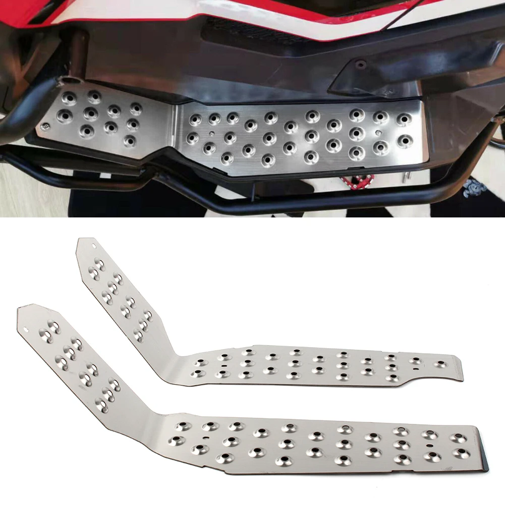 2 шт. мотоциклетные подножки для ног подножки для Honda XADV X-ADV 750 серебро