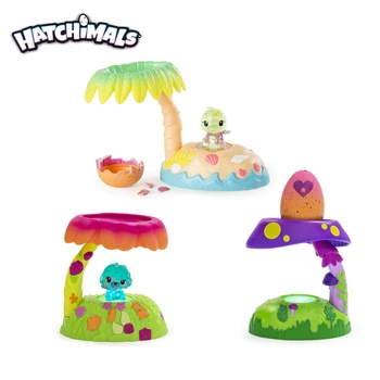 

Genuine Hatchimals Hatchy Home Light Up Nest Series Nid Lumineux Mini Pet Blind Box Hatchable Animal Model Kid Creative Toy Gift